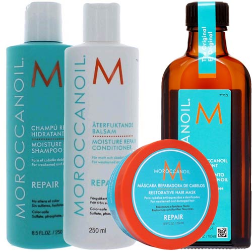 BỘ SẢN PHẨM PHỤC HỒI TÓC HƯ TỔN MOROCCANOIL