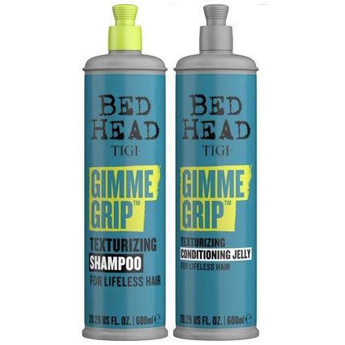 DẦU GỘI XẢ TIGI BED HEAD TĂNG PHỒNG LÀM DÀY TÓC GIMME GRIP 400ML