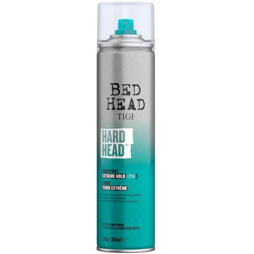 Xịt siêu cứng, giữ kiểu lâu bền Tigi Bed Head Hard Head Hold Hairspray 385ml