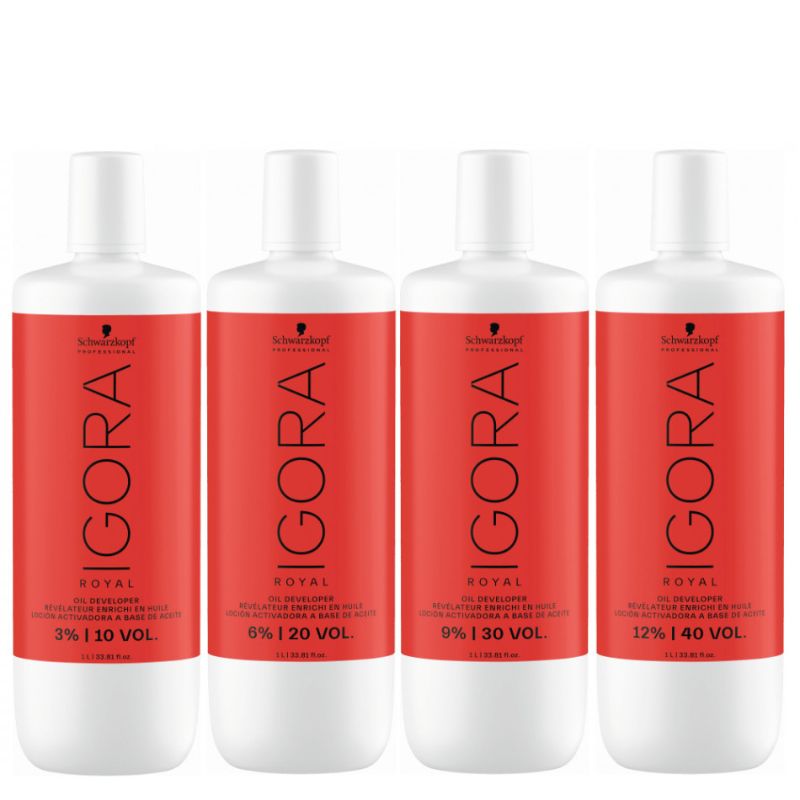 KEM TRỢ NHUỘM SCHWARZKOPF IGORA ROYAL OIL DEVELOPER 1000ML