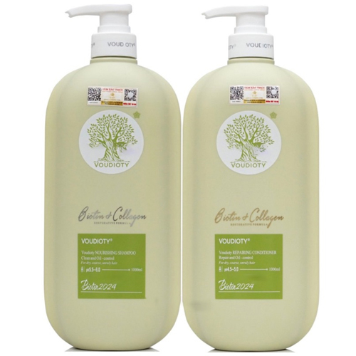 DẦU GỘI XẢ BIOTIN COLLAGEN (2024) DÀNH CHO TÓC DẦU 1000ML