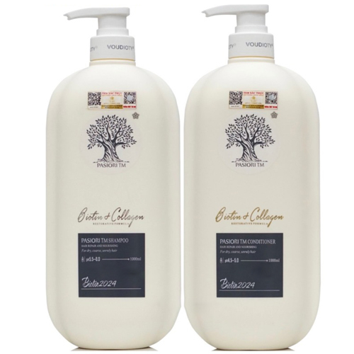 DẦU GỘI XẢ BIOTIN COLLAGEN (2024) PHỤC HỒI SIÊU MỀM MƯỢT 1000ML