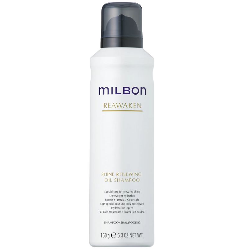 Dầu gội dạng bọt Milbon Renewing Oil phục hồi độ ẩm cho tóc 150g