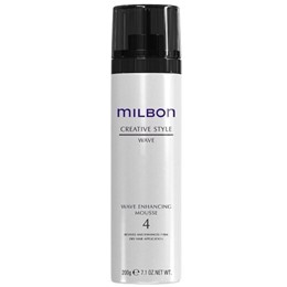 Bọt tạo kiểu tóc uốn Milbon Wave Enhancing Mousse 200g