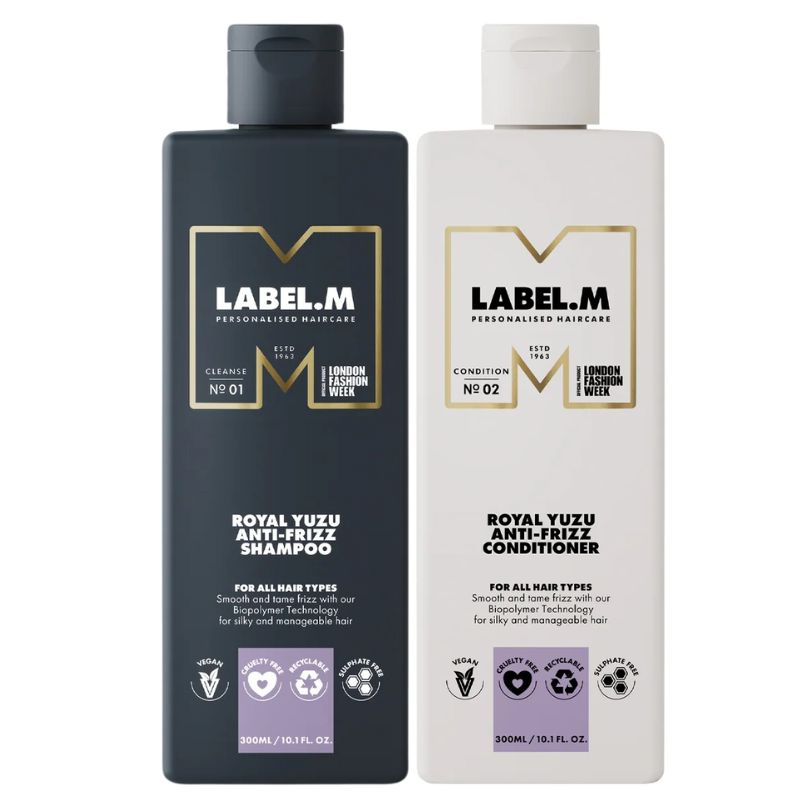 DẦU GỘI XÃ DƯỠNG ẨM & GIÚP TÓC MỀM MƯỢT LABEL.M ANTI FRIZZ 300ML