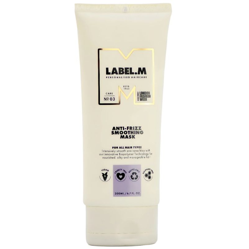 HẤP DẦU DÀNH CHO TÓC THÔ RÁP KHÔ XƠ LABEL.M ANTI FRIZZ 200ML