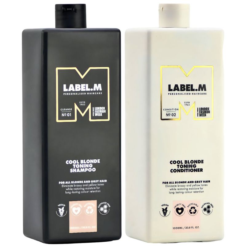 DẦU GỘI XÃ DÀNH CHO TÓC BẠCH KIM LABEL.M COOL BLONDE 1000ML