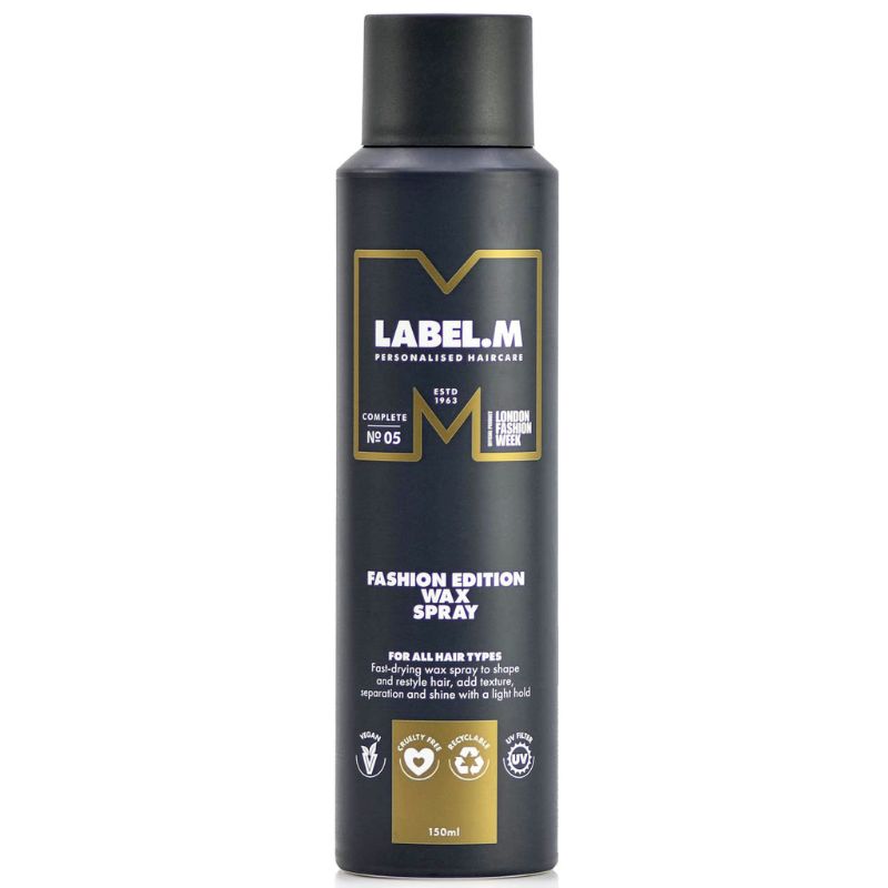 Xịt tạo kiểu và tăng cường độ bóng Label.m Fashion Edition Wax Spray 150ml
