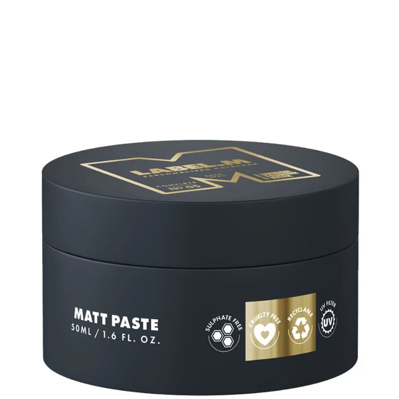 SÁP TẠO KIỂU TÁCH NẾP VÀ GIỮ DÁNG LÂU LABEL.M MATT PASTE 50ML