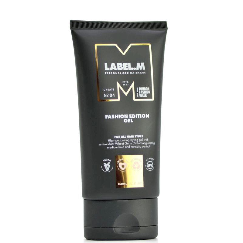 GEL TẠO KIỂU GIỮ NẾP TÓC VÀ TĂNG ĐỘ BÓNG TÓC LABEL.M GEL 150ML