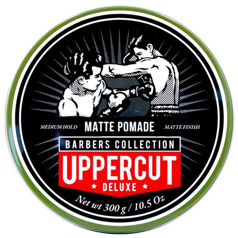 Sáp tạo kiểu Uppercut Deluxe dành cho tóc mỏng đến trung bình Matte Pomade 300g