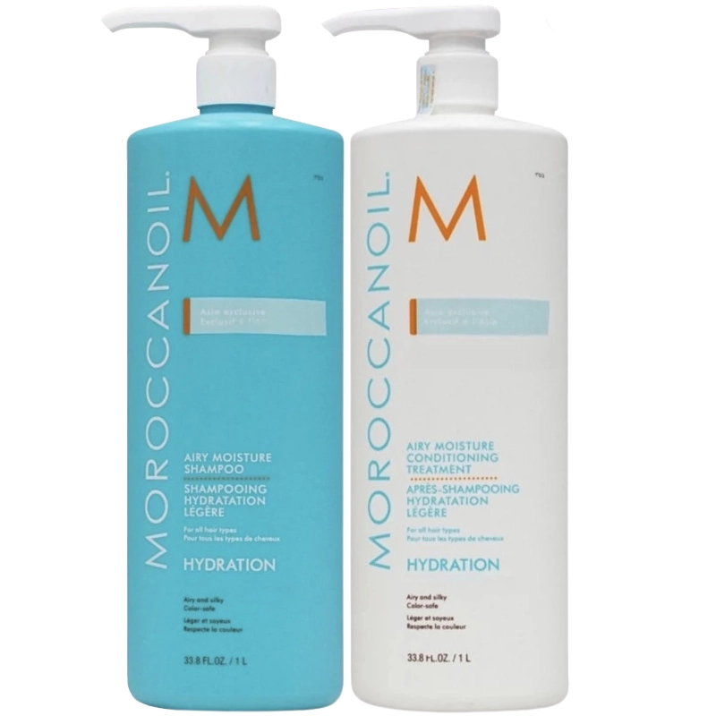 DẦU GỘI XẢ MOROCCANOIL AIRY MOISTURE 1000ML