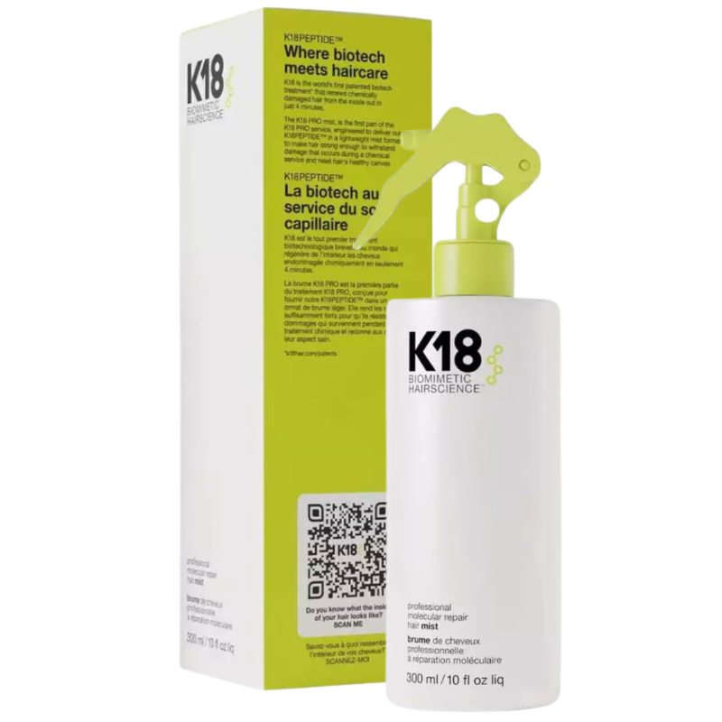 Xịt dưỡng bảo vệ tóc K18 Molecular Pro Repair Mist 300ml