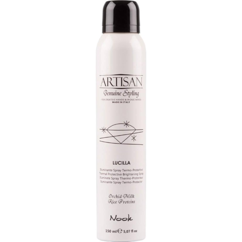 Xịt dưỡng NOOK bảo vệ nhiệt và làm bóng tóc Lucilla Thermal Protective Brightening 150ml