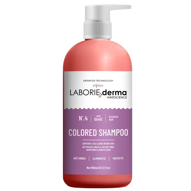 Dầu gội Laborie Derma Colored dành cho tóc tẩy nhuộm 950ml