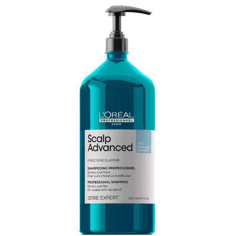 DẦU GỘI L'OREAL SCALP ADVANCED DÀNH CHO DA ĐẦU GÀU 1500ML