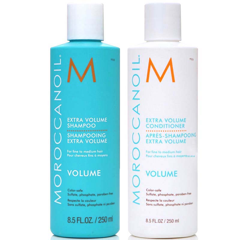 DẦU GỘI XẢ MOROCCANOIL VOLUME  TĂNG PHÒNG TÓC 250ML