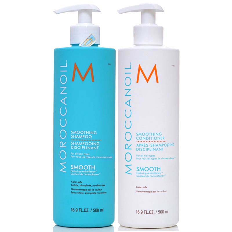 DẦU GỘI XẢ SUÔN MƯỢT SMOOTH MOROCCANOIL 500ML