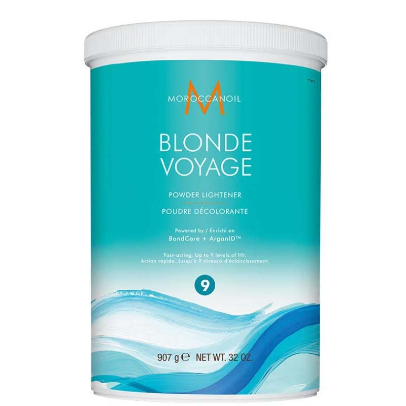 Bột nâng sáng Moroccanoil 9 Level Blonde Voyage Power Lightener 907g