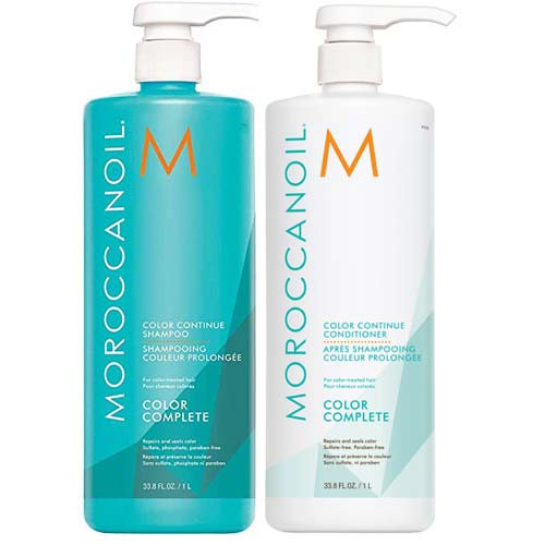 DẦU GỘI XẢ DUY TRÌ MÀU NHUỘM MOROCCANOIL COLOR COMPLETE 1000ML