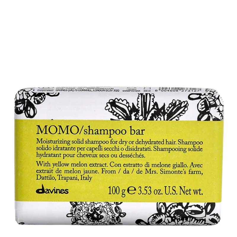 Dầu gội Davines Momo Bar dạng bánh dưỡng ẩm cho tóc khô xơ 100g