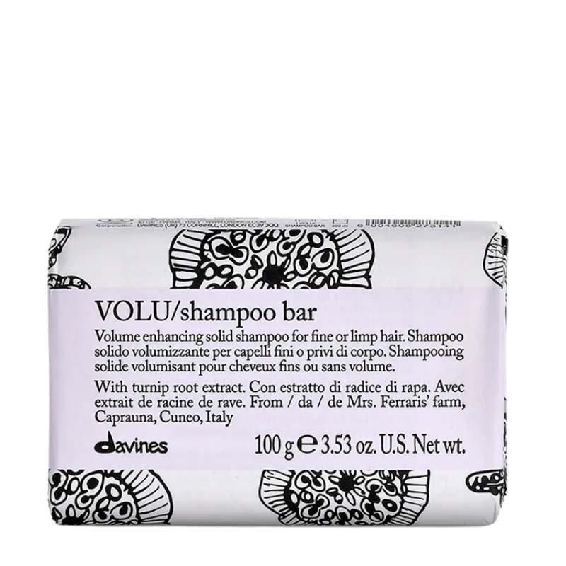 Dầu gội Davines Volu Bar dạng bánh làm dày và tăng phồng tóc 100g