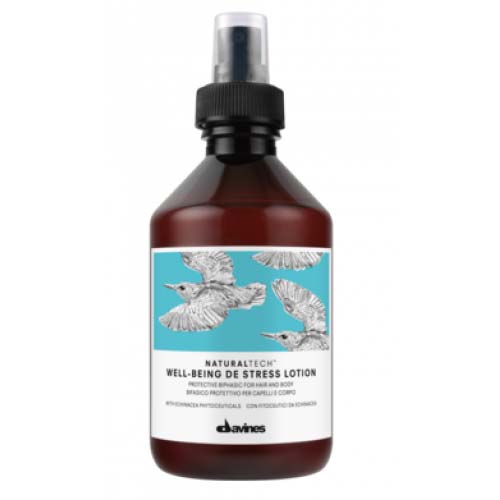 XỊT 2 LỚP DƯỠNG ẨM VÀ BẢO VỆ TÓC DAVINES WELL BEING DE STRESS LOTION 250ML
