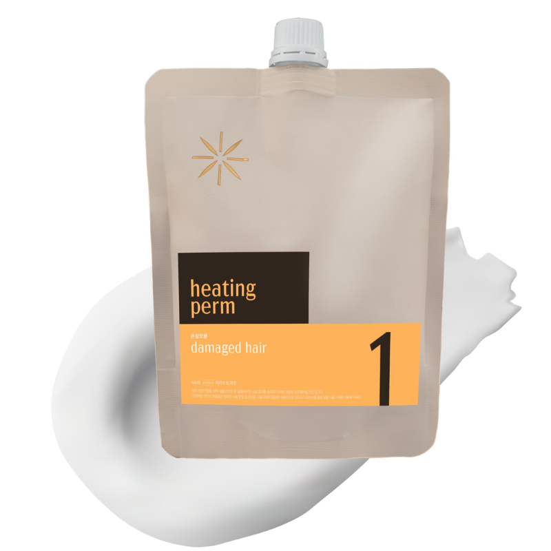Thuốc uốn Luit Heating Perm Damaged Hair dành cho tóc hư tổn 400ml
