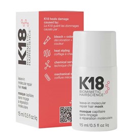 Mặt nạ K18 phục hồi phân tử Leave-In Molecular Repair Hair Mask 15ml