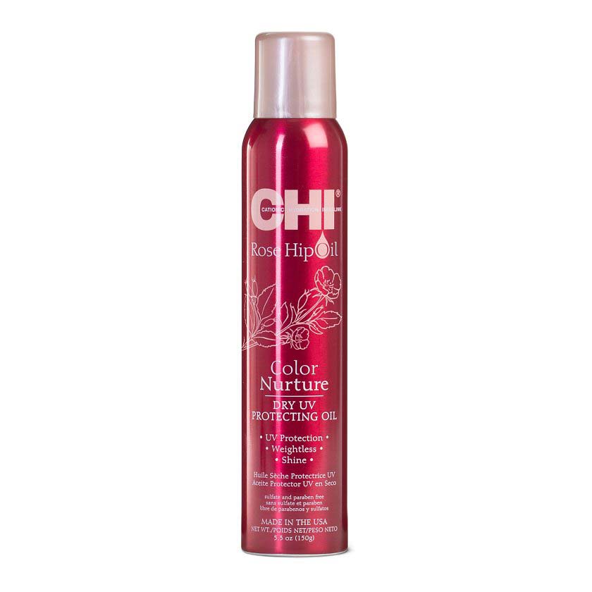 DẦU GỘI KHÔ CHI ROSE HIPOIL COLOR NURTURE DRY UV PROTECTING 150G
