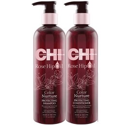 DẦU GỘI XÃ CHI ROSE HIPOIL COLOR NURTURE PROTECTING 340ML