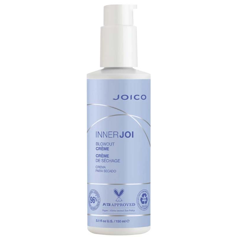 Kem dưỡng Joico InnerJoi Blowout Creme bảo vệ tóc khỏi nhiệt và chống rối 150ml