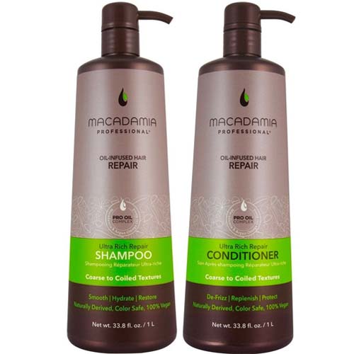 Dầu gội xã siêu dưỡng ẩm siêu mượt Macadamia Ultra Rich Moisture 1000ml