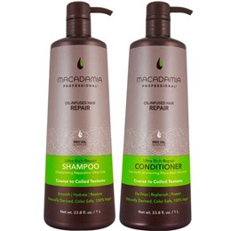 Dầu gội xã siêu dưỡng ẩm siêu mượt Macadamia Ultra Rich Moisture 1000ml