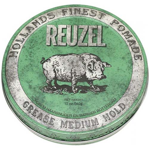 SÁP REUZEL GREEN POMADE GREASE GIỮ NẾP TÓC TRUNG BÌNH CÓ ĐỘ BÓNG VỪA 340G