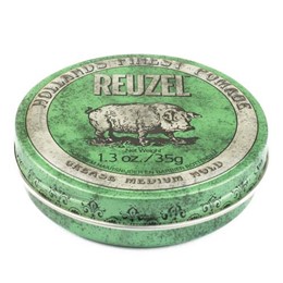 SÁP REUZEL GREEN POMADE GREASE GIỮ NẾP TÓC TRUNG BÌNH CÓ ĐỘ BÓNG VỪA 35G