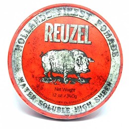 SÁP TẠO KIỂU REUZEL RED POMADE WATER SOLUBLE TRUNG BÌNH CÓ ĐỘ BÓNG CAO 340G