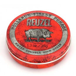 SÁP TẠO KIỂU REUZEL RED POMADE WATER SOLUBLE TRUNG BÌNH CÓ ĐỘ BÓNG CAO 35G