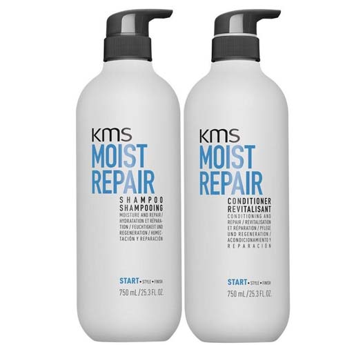 DẦU GỘI XÃ PHỤC HỒI TÓC KMS MOIST REPAIR 750ML
