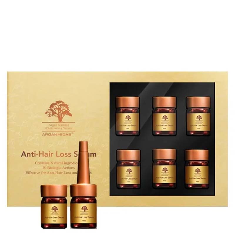 Serum Arganmidas chống rụng và kích thích mọc tóc anti hair loss 6x10ml Serum Arganmidas chống rụng và kích thích mọc tóc anti hair loss 6x10ml