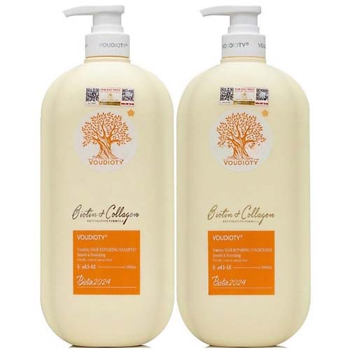 DẦU GỘI XẢ BIOTIN COLLAGEN REPAIR (2024) PHỤC HỒI VÀ KÍCH THÍCH MỌC TÓC 1000ML