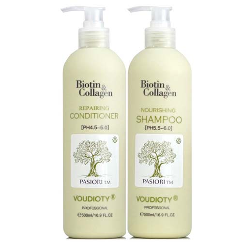 DẦU GỘI XẢ BIOTIN COLLAGEN VOUDIOTY (2021) DÀNH CHO TÓC DẦU 500ML