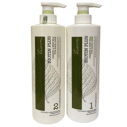 DẦU GỘI XẢ BIOTIN PLUS VISIONMI DÀNH CHO TÓC KHÔ, GÃY RỤNG 800ML DẦU GỘI XẢ BIOTIN PLUS VISIONMI DÀNH CHO TÓC KHÔ, GÃY RỤNG 800ML