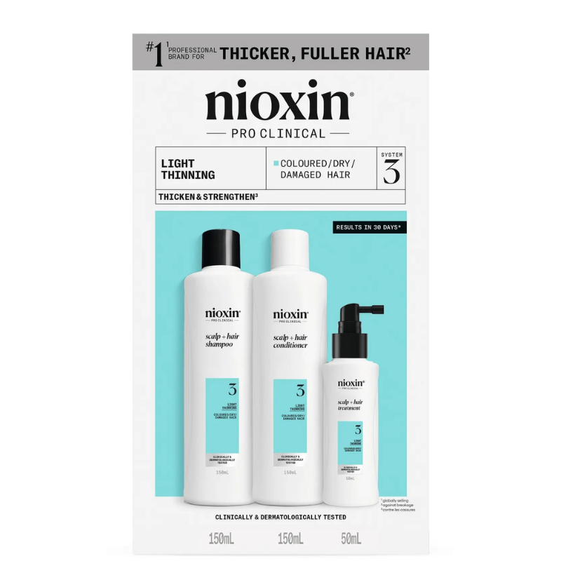 BỘ DẦU GỘI NIOXIN TRIALKIT HỖ TRỢ CHỐNG RỤNG TÓC ( HỆ THỐNG 3)
