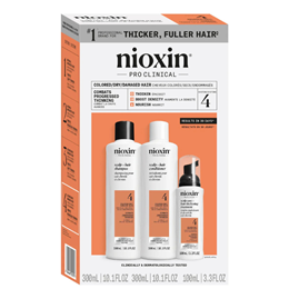 BỘ DẦU GỘI XÃ VÀ TINH DẦU NIOXIN HỖ TRỢ CHỐNG RỤNG TÓC (HỆ THỐNG 4) 300ML