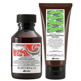 DẦU GỘI DAVINES HỖ TRỢ CHỐNG RỤNG TÓC 100ML VÀ DẦU XÃ DAVINES RENEWING 60ML