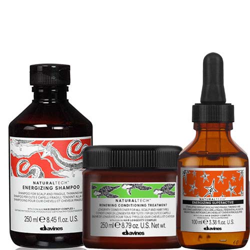 Bộ gội xả tinh chất hỗ trợ trị rụng và kích thích mọc tóc Davines Energizing 250ml