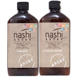 BỘ DẦU GỘI XẢ NASHI ARGAN PHỤC HỒI TÓC HƯ 500ML