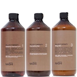 BỘ 3 SẢN PHẨM PHỤC HỒI TÓC HƯ TỔN NĂNG NASHI FILLER THERAPY 1000ML