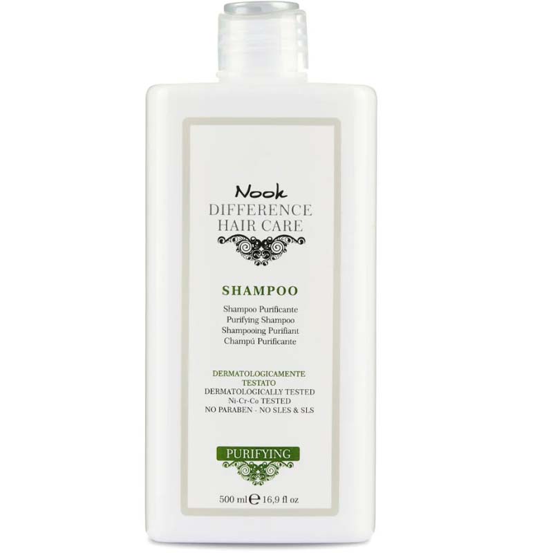Dầu gội Nook purifying hỗ trợ trị gàu và trị dầu cho tóc 500ml